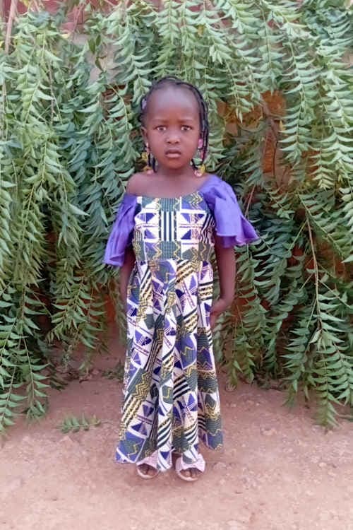 An unsponsored girl named Marie from Burkina Faso who lives in an AIDS-affected area, is vulnerable to exploitation and has waited 483 days for a sponsor.