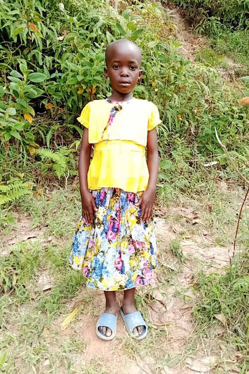 An unsponsored girl named Abijuru from Rwanda who lives in an AIDS-affected area, is vulnerable to exploitation and has waited 461 days for a sponsor.