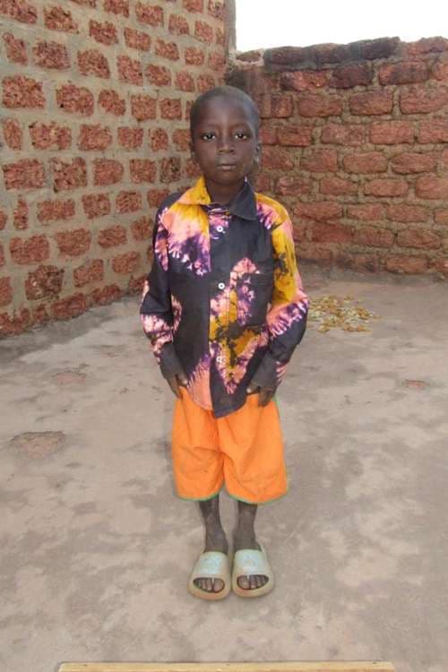 An unsponsored boy named Olivier from Burkina Faso who lives in an AIDS-affected area, is vulnerable to exploitation and has waited 481 days for a sponsor.