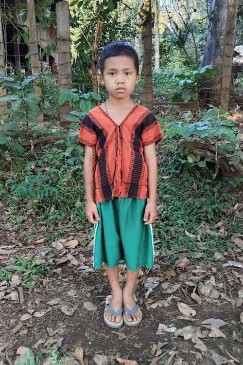 An unsponsored boy named Saw Dah Ler Ku from Thailand who has waited 459 days for a sponsor.