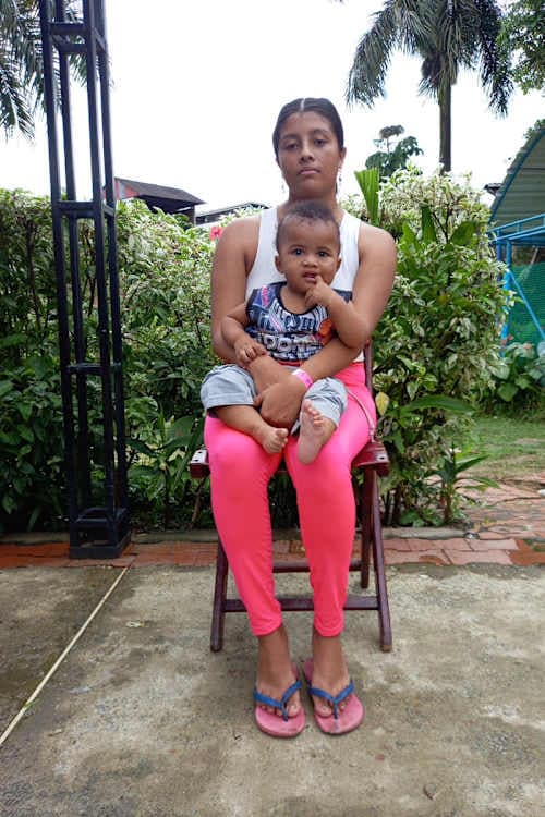 An unsponsored boy named Jhon from Colombia who has waited 551 days for a sponsor.