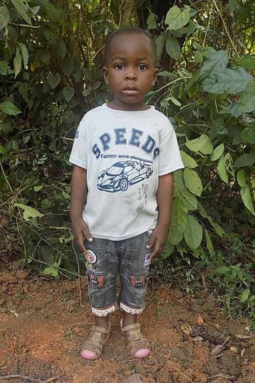 An unsponsored boy named Nehemie from Togo who lives in an AIDS-affected area, is vulnerable to exploitation and has waited 481 days for a sponsor.