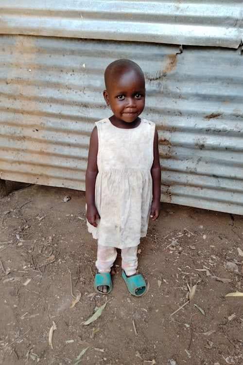 An unsponsored girl named Jeptoo from Kenya who lives in an AIDS-affected area and has waited 550 days for a sponsor.