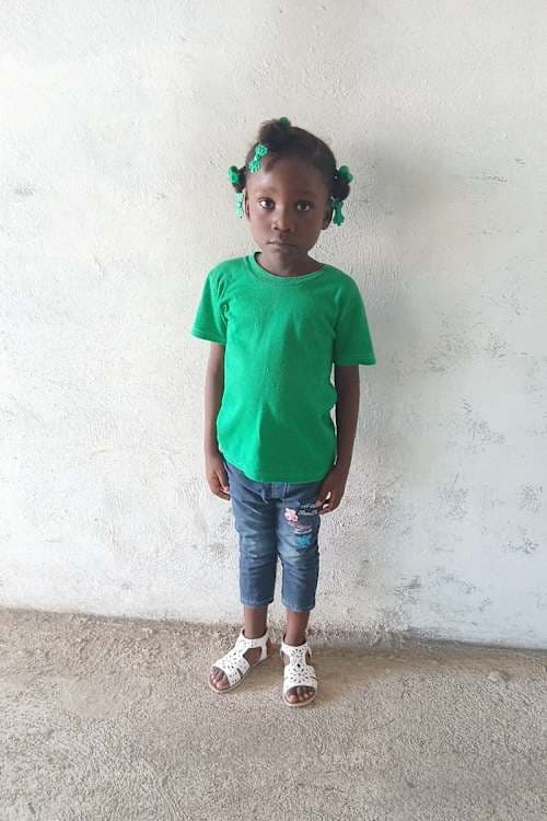 An unsponsored girl named Milourah from Haiti who is vulnerable to exploitation and has waited 470 days for a sponsor.
