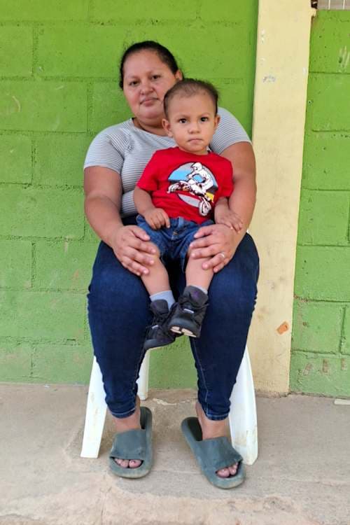 An unsponsored boy named Bairon from El Salvador who has waited 534 days for a sponsor.