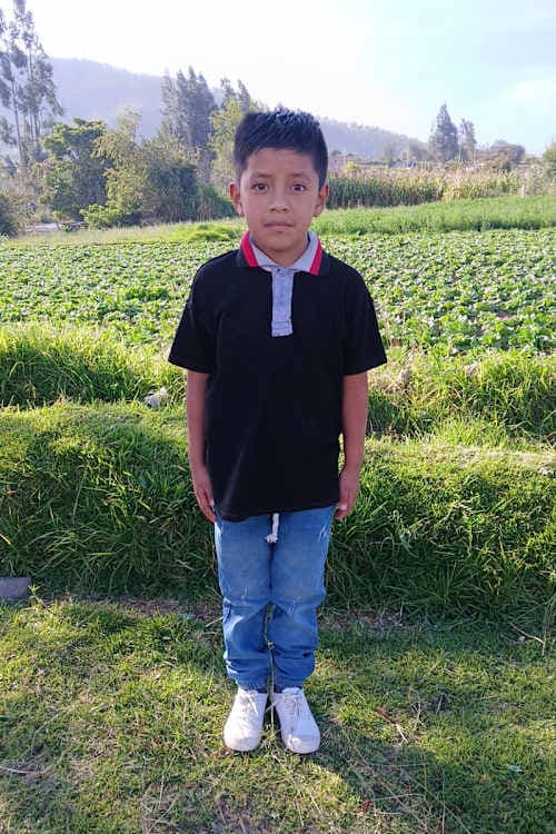 An unsponsored boy named Adrian from Ecuador who has waited 517 days for a sponsor.