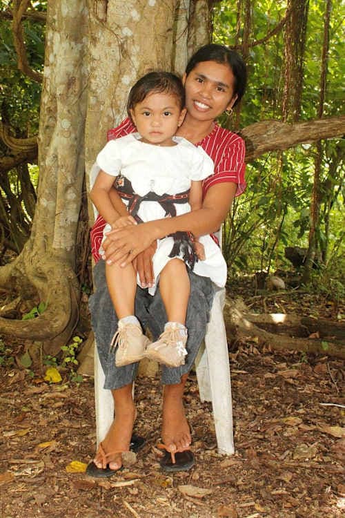 An unsponsored girl named Grace from Indonesia who has waited 512 days for a sponsor.