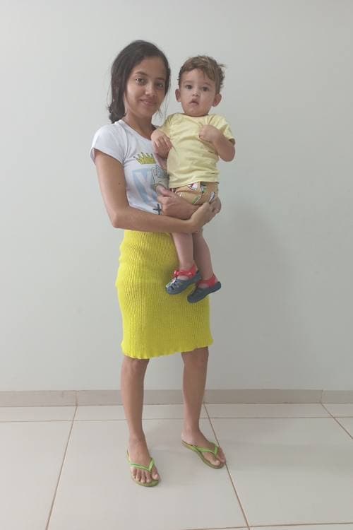 An unsponsored boy named Anthony from Brazil who has waited 486 days for a sponsor.