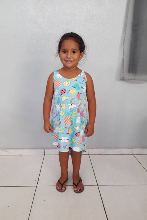An unsponsored girl named Amanda from Brazil who has waited 519 days for a sponsor.