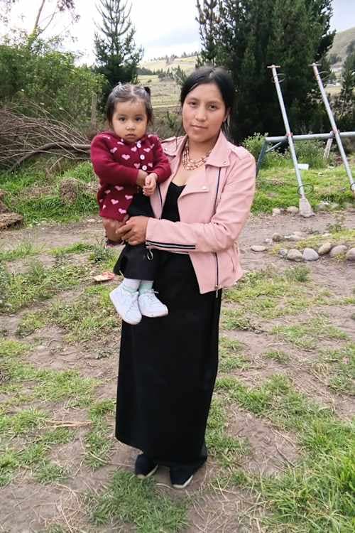 An unsponsored girl named Mishel from Ecuador who has waited 460 days for a sponsor.