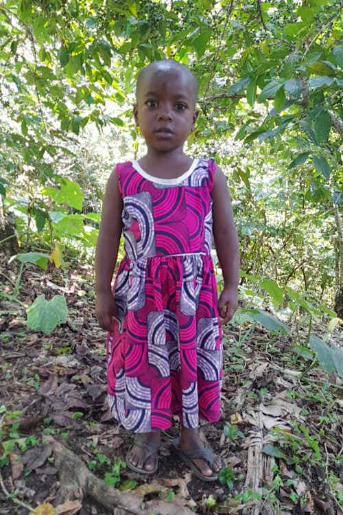 An unsponsored girl named Dushimimana from Rwanda who lives in an AIDS-affected area, is vulnerable to exploitation and has waited 522 days for a sponsor.