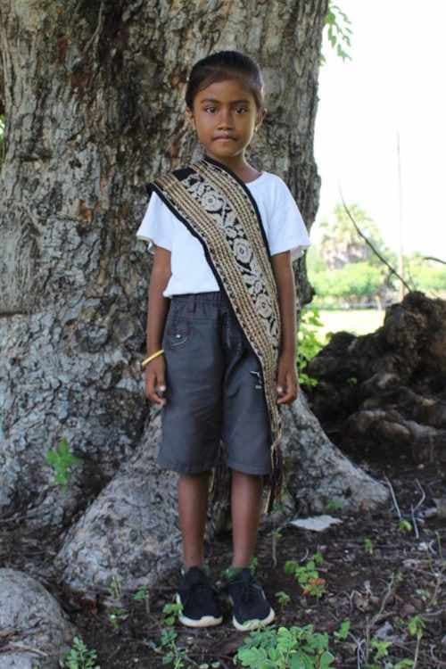An unsponsored girl named Ibel from Indonesia who has waited 424 days for a sponsor.