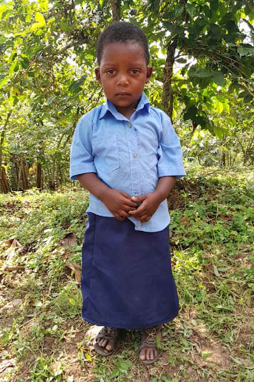 An unsponsored girl named Umwizerwa from Rwanda who lives in an AIDS-affected area, is vulnerable to exploitation and has waited 509 days for a sponsor.