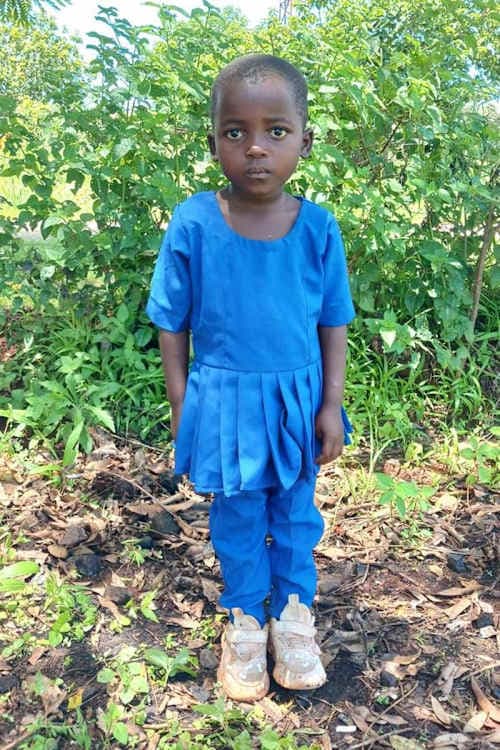 An unsponsored girl named Sarah from Tanzania who lives in an AIDS-affected area, is vulnerable to exploitation and has waited 482 days for a sponsor.