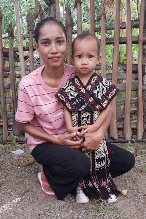 An unsponsored girl named Cici from Indonesia who has waited 495 days for a sponsor.