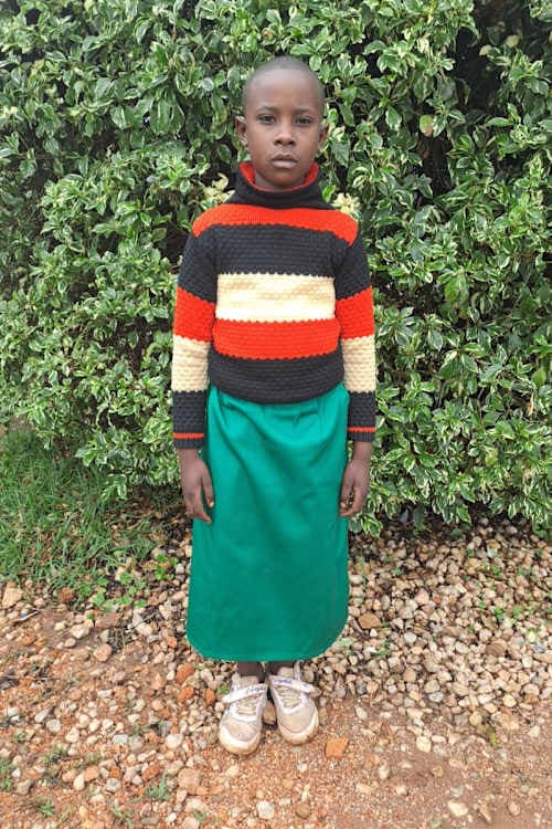 An unsponsored girl named Nadia from Rwanda who lives in an AIDS-affected area, is vulnerable to exploitation and has waited 503 days for a sponsor.