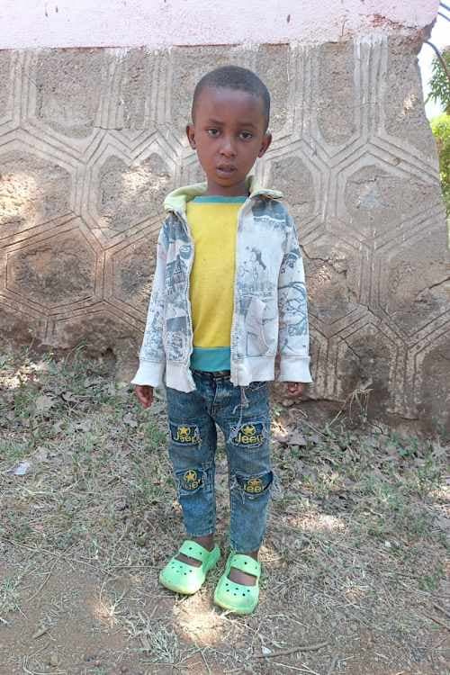 An unsponsored boy named Natem from Ethiopia who lives in an AIDS-affected area, is vulnerable to exploitation and has waited 427 days for a sponsor.