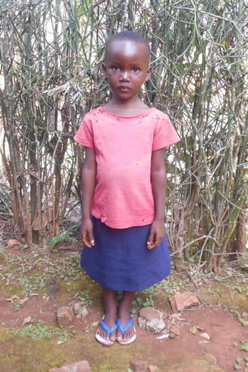 An unsponsored girl named Nikita from Rwanda who lives in an AIDS-affected area, is vulnerable to exploitation and has waited 475 days for a sponsor.