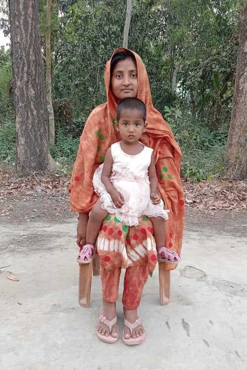 An unsponsored girl named Sadiya from Bangladesh who is vulnerable to exploitation and has waited 455 days for a sponsor.