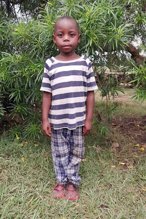 An unsponsored boy named Enock from Rwanda who lives in an AIDS-affected area, is vulnerable to exploitation and has waited 467 days for a sponsor.