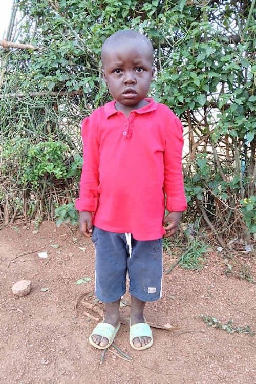 An unsponsored boy named Irumva from Rwanda who lives in an AIDS-affected area, is vulnerable to exploitation and has waited 419 days for a sponsor.