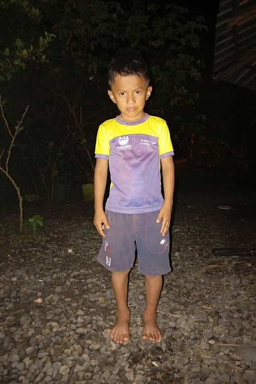 An unsponsored boy named Kael from Ecuador who has waited 508 days for a sponsor.