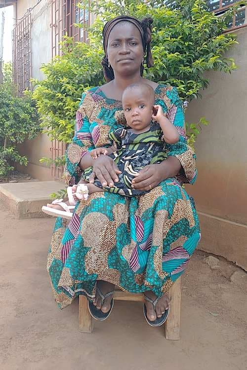 An unsponsored girl named Akou from Togo who lives in an AIDS-affected area, is vulnerable to exploitation and has waited 455 days for a sponsor.