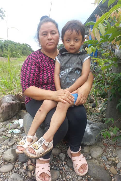An unsponsored boy named Nikolay from Ecuador who has waited 508 days for a sponsor.