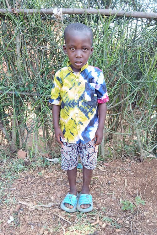 An unsponsored boy named Nshuti from Rwanda who lives in an AIDS-affected area, is vulnerable to exploitation and has waited 453 days for a sponsor.