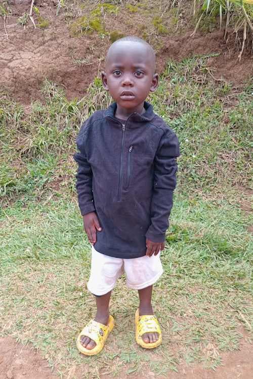 An unsponsored boy named Gakuru from Rwanda who lives in an AIDS-affected area, is vulnerable to exploitation and has waited 461 days for a sponsor.