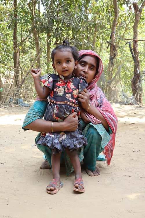 An unsponsored girl named Maya from Bangladesh who is vulnerable to exploitation and has waited 513 days for a sponsor.