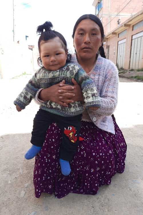 An unsponsored boy named Yuber from Bolivia who has waited 493 days for a sponsor.