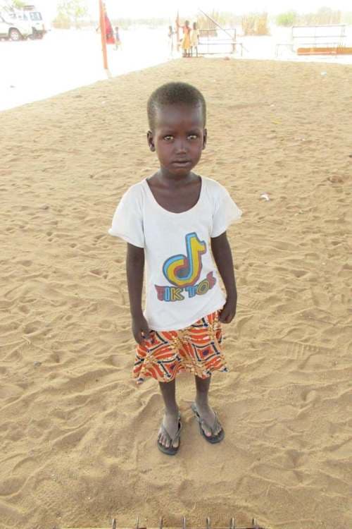 An unsponsored girl named Martha from Kenya who lives in an AIDS-affected area and has waited 427 days for a sponsor.