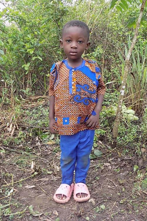 An unsponsored boy named Sami from Togo who lives in an AIDS-affected area, is vulnerable to exploitation and has waited 449 days for a sponsor.