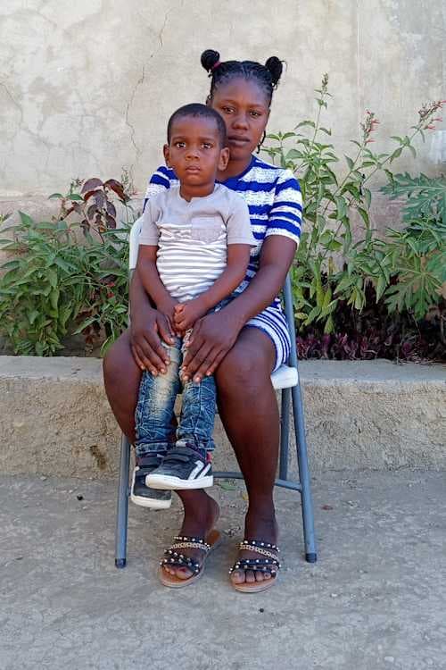 An unsponsored boy named Woodensky from Haiti who is vulnerable to exploitation and has waited 389 days for a sponsor.
