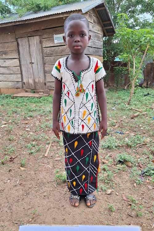 An unsponsored girl named Patricia from Togo who lives in an AIDS-affected area, is vulnerable to exploitation and has waited 438 days for a sponsor.