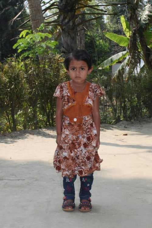 An unsponsored girl named Arna from Bangladesh who is vulnerable to exploitation and has waited 459 days for a sponsor.