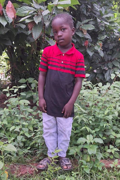 An unsponsored boy named Gidion from Tanzania who lives in an AIDS-affected area, is vulnerable to exploitation and has waited 482 days for a sponsor.