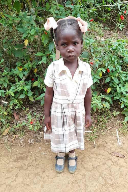 An unsponsored girl named Liline from Haiti who is vulnerable to exploitation and has waited 464 days for a sponsor.
