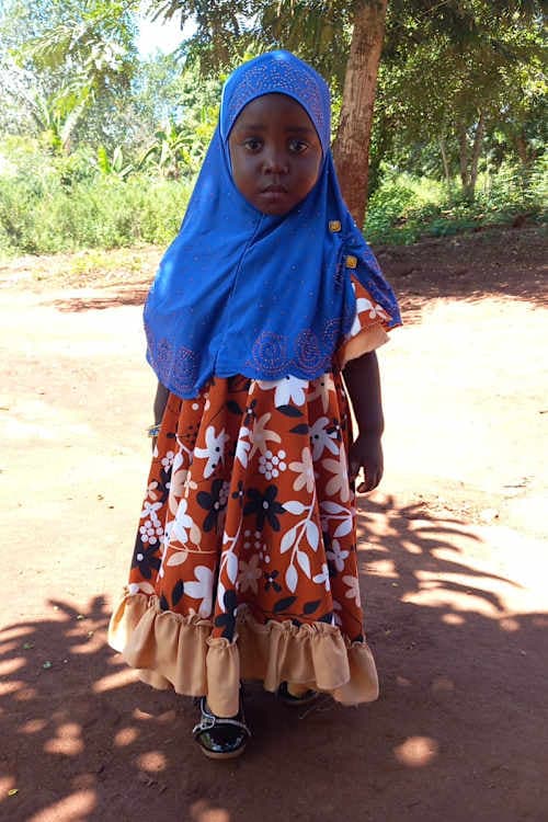 An unsponsored girl named Nashfati from Tanzania who lives in an AIDS-affected area, is vulnerable to exploitation and has waited 486 days for a sponsor.