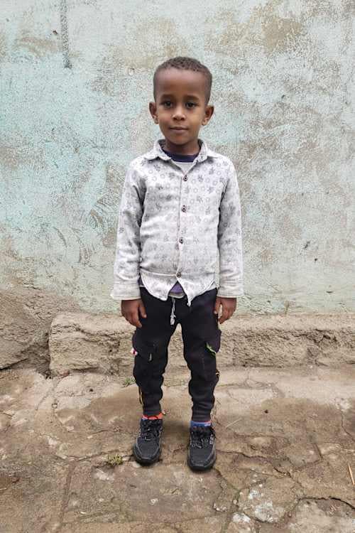An unsponsored boy named Getayawukal from Ethiopia who lives in an AIDS-affected area, is vulnerable to exploitation and has waited 399 days for a sponsor.
