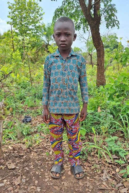 An unsponsored boy named Yacinthe from Togo who lives in an AIDS-affected area, is vulnerable to exploitation and has waited 483 days for a sponsor.