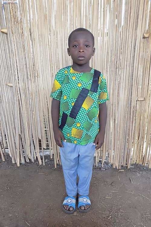 An unsponsored boy named Gide from Togo who lives in an AIDS-affected area, is vulnerable to exploitation and has waited 492 days for a sponsor.