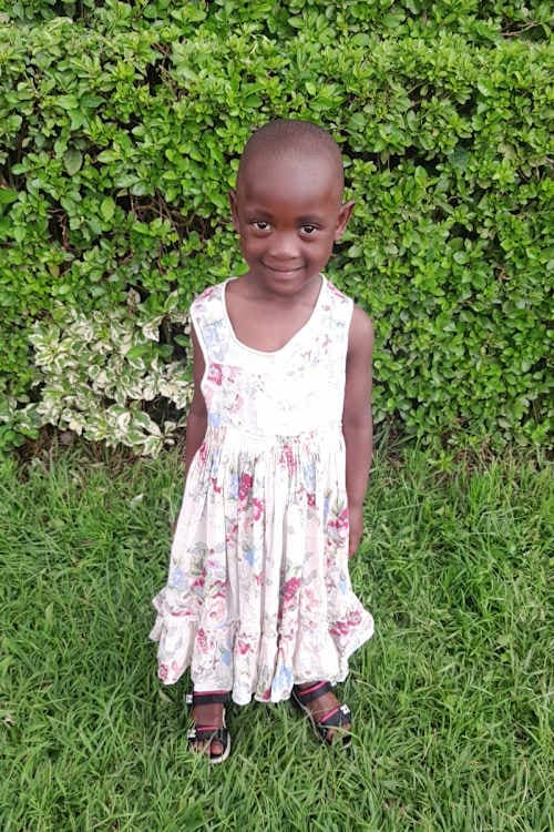 An unsponsored girl named Briella from Rwanda who lives in an AIDS-affected area, is vulnerable to exploitation and has waited 437 days for a sponsor.