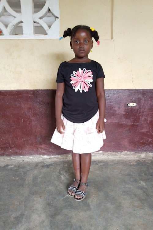 An unsponsored girl named Ketou from Haiti who is vulnerable to exploitation and has waited 439 days for a sponsor.