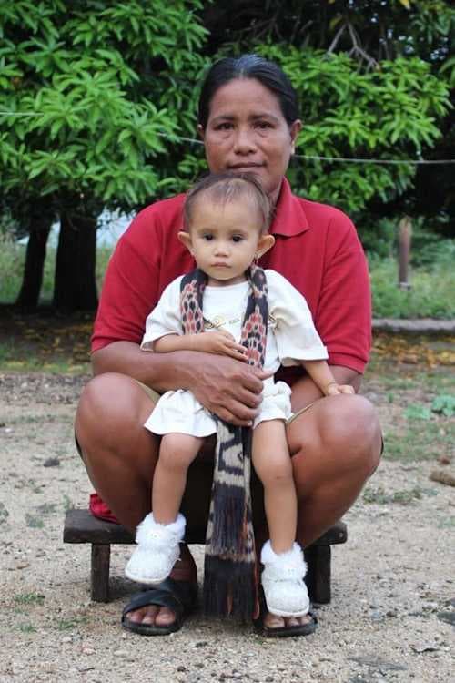 An unsponsored girl named Ajeng from Indonesia who has waited 405 days for a sponsor.
