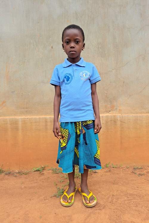An unsponsored girl named Ambroise from Togo who lives in an AIDS-affected area, is vulnerable to exploitation and has waited 481 days for a sponsor.
