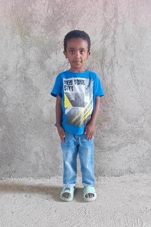 An unsponsored boy named Mohamed from Ethiopia who lives in an AIDS-affected area, is vulnerable to exploitation and has waited 469 days for a sponsor.