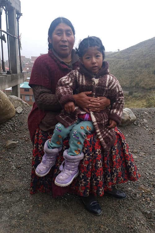 An unsponsored girl named Zaida from Bolivia who has waited 428 days for a sponsor.