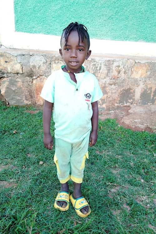 An unsponsored boy named Namare from Ethiopia who lives in an AIDS-affected area, is vulnerable to exploitation and has waited 430 days for a sponsor.
